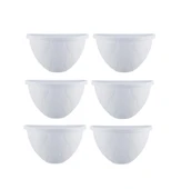 Omnipazar SO-DD01 Dekoratif Damla Duvar Saksı 1.4 Litre Beyaz 6 Adet thumbnail 1