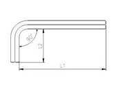 İzeltaş 4900220050 Altı Köşe Allen Anahtar 5 mm - 3