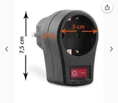Tekli Akım Korumalı Anahtarlı Priz - 1