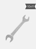 İzeltaş 0100011011 İki Ağız Anahtar Kısa Boy 10x11 mm thumbnail 1