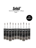 Selsil Genel Amaçlı Siyah Silikon 280 Gr - 10 Adet thumbnail 1