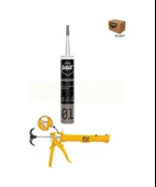 Selsil Genel Amaçlı Şeffaf Silikon 280 Gr. 25 Adet +  Gfb Alüminyum Silikon Tabancası thumbnail 1