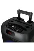 mastersonic Gd-1203 Dijital Led Göstergeli Fm Radyolu Mikrofonlu Rgb Tws 12 Inç Stereo Bass Kablosuz thumbnail 5