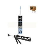 Selsil Duşakabin Silikonu Şeffaf 280 Ml. 25 Adet +  Kendo Silikon Tabancası thumbnail 1