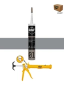 Selsil Genel Amaçlı Gri Silikon 280 Gr. 25 Adet + Gfb Alüminyum Silikon Tabancası thumbnail 1