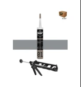 Selsil Genel Amaçlı Gri Silikon 280 Gr. 25 Adet + Kendo Silikon Tabancası thumbnail 1