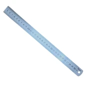 Gfb 1444 Paslanmaz Çelik Cetvel 300 x 25 x 0,75 mm - Hassas Ölçüm Cetveli thumbnail 1