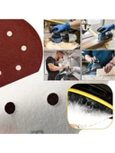 Gfb 6992 Cırtlı Disk Zımpara 8 Delikli 230 mm 80 Kum - 100 Adet thumbnail 3