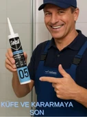 Selsil Duşakabin Silikonu Şeffaf 280 Ml. 10 Adet +  Kendo Silikon Tabancası - 3