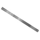 Gfb 1446 Paslanmaz Çelik Cetvel 600 x 30 x 0,85 mm - Hassas Ölçüm Cetveli thumbnail 1