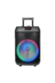 mastersonic Gd-1203 Dijital Led Göstergeli Fm Radyolu Mikrofonlu Rgb Tws 12 Inç Stereo Bass Kablosuz thumbnail 1