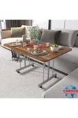 AVENZA LİVİNG Tekerlekli Masa Orta Sehpa 70 X110 CVZ Metal Ayak - 1