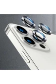 mastersonic iPhone 12 Pro Max Uyumlu BLT CL-07 Kamera Lens Koruyucu-Koyu Gri - 1