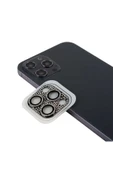 mastersonic iPhone 13 Pro Max Uyumlu MTSC CL-08 Kamera Koruyucu-Siyah - 1