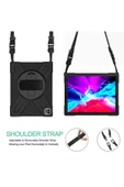 mastersonic iPad Pro 12.9 2020 (4.Nesil) MTSC Defender Tablet Silikon - Siyah thumbnail 5