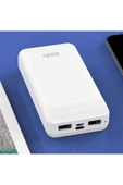 mastersonic Beyaz B-05 Hızlı Şarj Özellikli Led Göstergeli Taşınabilir Powerbank 20000mAh MTSC thumbnail 2