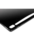 mastersonic Galaxy Tab S7 FE LTE (T737-T736-T733-T730) Kılıf Uyumlu MTSC Tablet Süper Silikon Kapak-Renksiz thumbnail 3