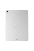 mastersonic iPad Air 11 2024 Simli Parlak Görünümlü Uyumlu MTSC Tablet Koton Kılıf-Gümüş thumbnail 1