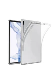mastersonic Galaxy Tab S8 Kılıf Uyumlu MTSC Tablet Süper Silikon Kapak-Renksiz thumbnail 1