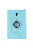 mastersonic Galaxy Tab A T590 Uyumlu MTSC Dönebilen Standlı Kılıf-Mavi Açık thumbnail 1