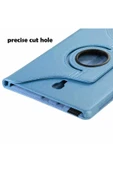 mastersonic Galaxy Tab A T590 Uyumlu MTSC Dönebilen Standlı Kılıf-Mavi Açık thumbnail 3