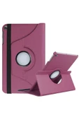 mastersonic Galaxy Tab A7 Lite T225 Uyumlu MTSC Dönebilen Standlı Kılıf-Mor thumbnail 1