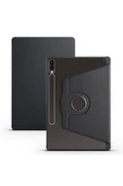 mastersonic Galaxy Tab S9 Plus Kılıf Uyumlu MTSC Termik Kalem Bölmeli Dönebilen Standlı Kılıf-Lacivert thumbnail 2