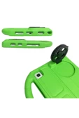 mastersonic Galaxy Tab A7 10.4 T500 2020 Uyumlu MTSC Wheel Car Tekerlek Standlı Tablet Eva Silikon Kılıf-Yeşil thumbnail 3