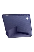 mastersonic Galaxy Tab A8 10.5 SM-X200 (2021) Kılıf Uyumlu MTSC Tri Folding Kalem Bölmeli Standlı Kılıf-Mor thumbnail 4