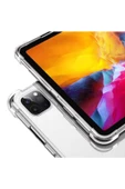 mastersonic iPad Pro 12.9 2020 (4.Nesil) - Uyumlu Uyumlu MTSC Tablet Nitro Anti Shock Silikon Kapak-Renksiz thumbnail 5