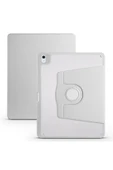 mastersonic iPad Air 13 2025 M3 Kılıf MTSC Termik Kalem Bölmeli Dönebilen Standlı Kılıf - Gri thumbnail 1