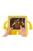 mastersonic iPad 10.9 2022 (10.Nesil) Uyumlu MTSC iBuy Standlı Tablet Kılıf-Sarı thumbnail 3