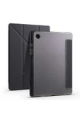 mastersonic Galaxy Tab A8 10.5 SM-X200 (2021) Kılıf Uyumlu MTSC Tri Folding Kalem Bölmeli Standlı Kılıf-Siyah thumbnail 1