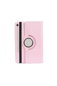 mastersonic Galaxy Tab S9 Uyumlu MTSC Dönebilen Standlı Kılıf-Pembe thumbnail 1
