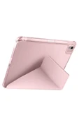 mastersonic iPad Air 11 2025 M3 Kılıf MTSC Tri Folding Kalem Bölmeli Standlı Kılıf - Gold thumbnail 8