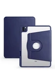 mastersonic iPad Air 11 2025 M3 Kılıf MTSC Termik Kalem Bölmeli Dönebilen Standlı Kılıf - Lacivert thumbnail 1