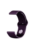 mastersonic Huawei GT4 41mm KRD-11 18mm Silikon Kordon-Mor - 1