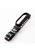 mastersonic Xiaomi Mi Band 3 Uyumlu KRD-21 Metal MTSC Kordon-Siyah thumbnail 3