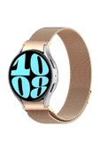 mastersonic Galaxy Watch 6 Classic 43mm Uyumlu KRD-01 Metal MTSC Kordon-Rose Gold thumbnail 4