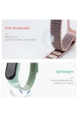 mastersonic Xiaomi Mi Band 5 Uyumlu KRD-03 Hasır MTSC Kordon-NO10 - 8