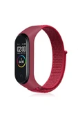 mastersonic Xiaomi Mi Band 6 Uyumlu KRD-03 Hasır MTSC Kordon-NO1 - 1