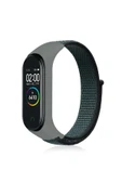 mastersonic Xiaomi Mi Band 6 Uyumlu KRD-03 Hasır MTSC Kordon-NO14 thumbnail 1