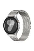 mastersonic Huawei Watch Fit 3 22mm MTSC KRD-25 Metal Hasır Kordon - Gri thumbnail 1