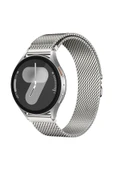 mastersonic Huawei Watch GT2 46mm MTSC KRD-25 Metal Hasır Kordon - Gümüş thumbnail 2