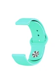 mastersonic Galaxy Watch Active 2 40mm KRD-11 20mm Uyumlu MTSC Kordon-Sarı - 2