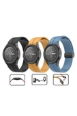 mastersonic Galaxy Watch 4 40mm Uyumlu KRD-84 Uyumlu MTSC Kordon-Koyu Yeşil thumbnail 3