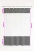 size ne lazım 0.80mm Şeffaf Oto Servis ve Yıkama Ara Bölme Perdesi 12 Renk Yükseklik 300 cm x Genişlik 700 cm thumbnail 3