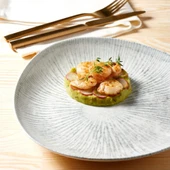 GÜRAL PORSELEN Pera 4 Parça 30 Cm Servis Tabağı 1401 thumbnail 2