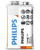 Philips Extra Çinko Pil 9V 6F22L1F - 1
