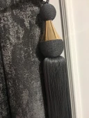 NİVEMESHOME ANTRASİT SAÇAKLI ALTIN APARAT YENİ MODEL TAVAN TOPLAMA BRAÇOL - 1